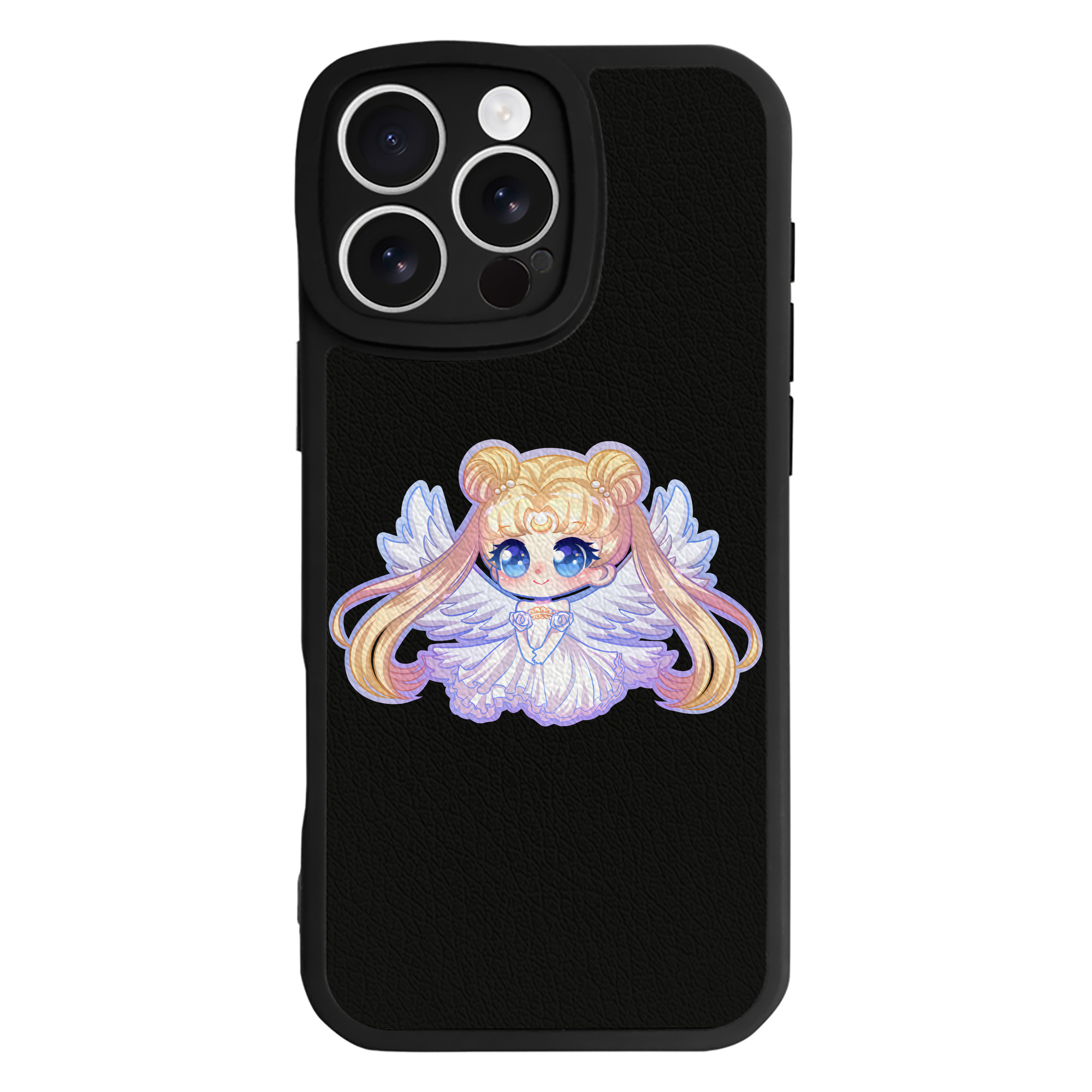 （画像用） 美少女戦士セーラームーン 愛野 美奈子 あいの みなこ Sailor Moon Aino Minako 【iPhone 16シリーズ対応】シリコンスマホケース（レザー調） 材質：シリコン